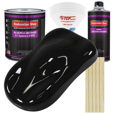 black car paint gallon